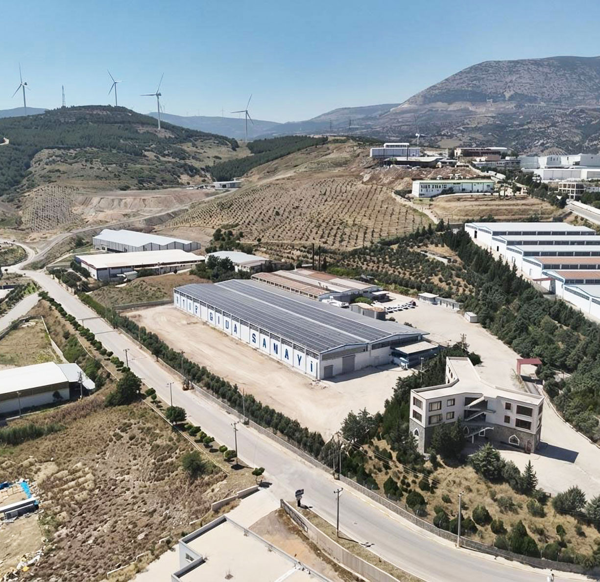 Tyche Factory Exterior